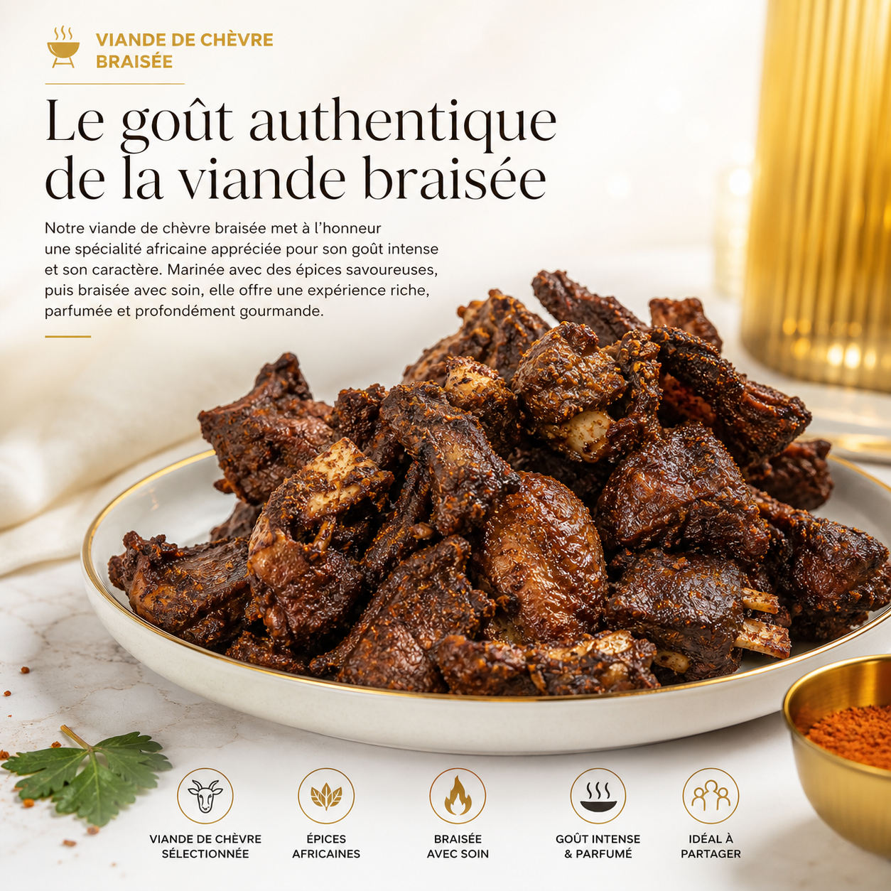 Der authentische Geschmack gegrillten Fleisches