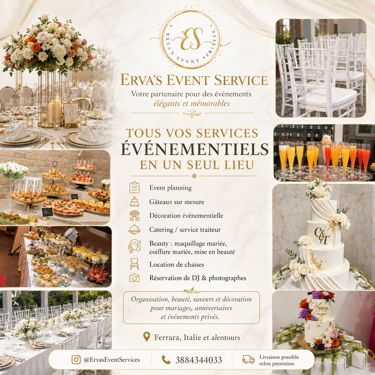 Erva's Event services