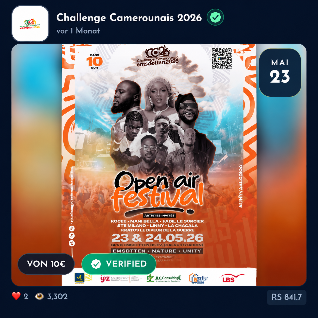 Challenge Camerounais 2026
