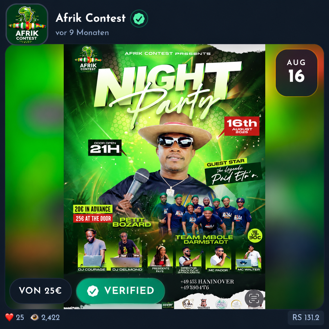Afrik Contest