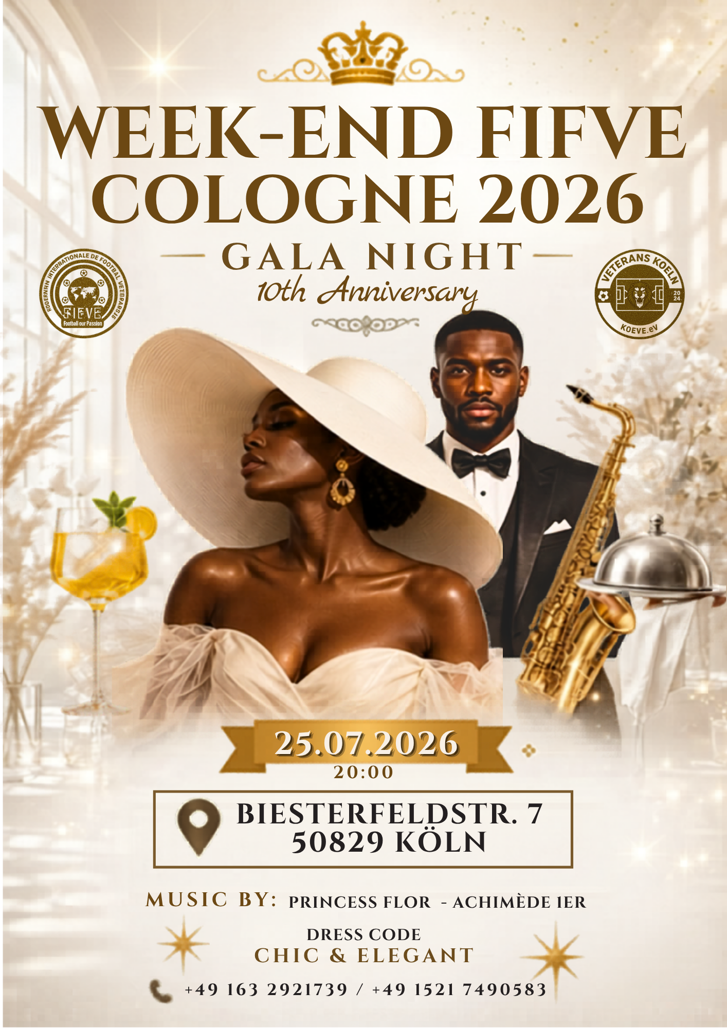 FIFVE Wochenend Gala Köln 10 Jahre – 25. Juli 2026