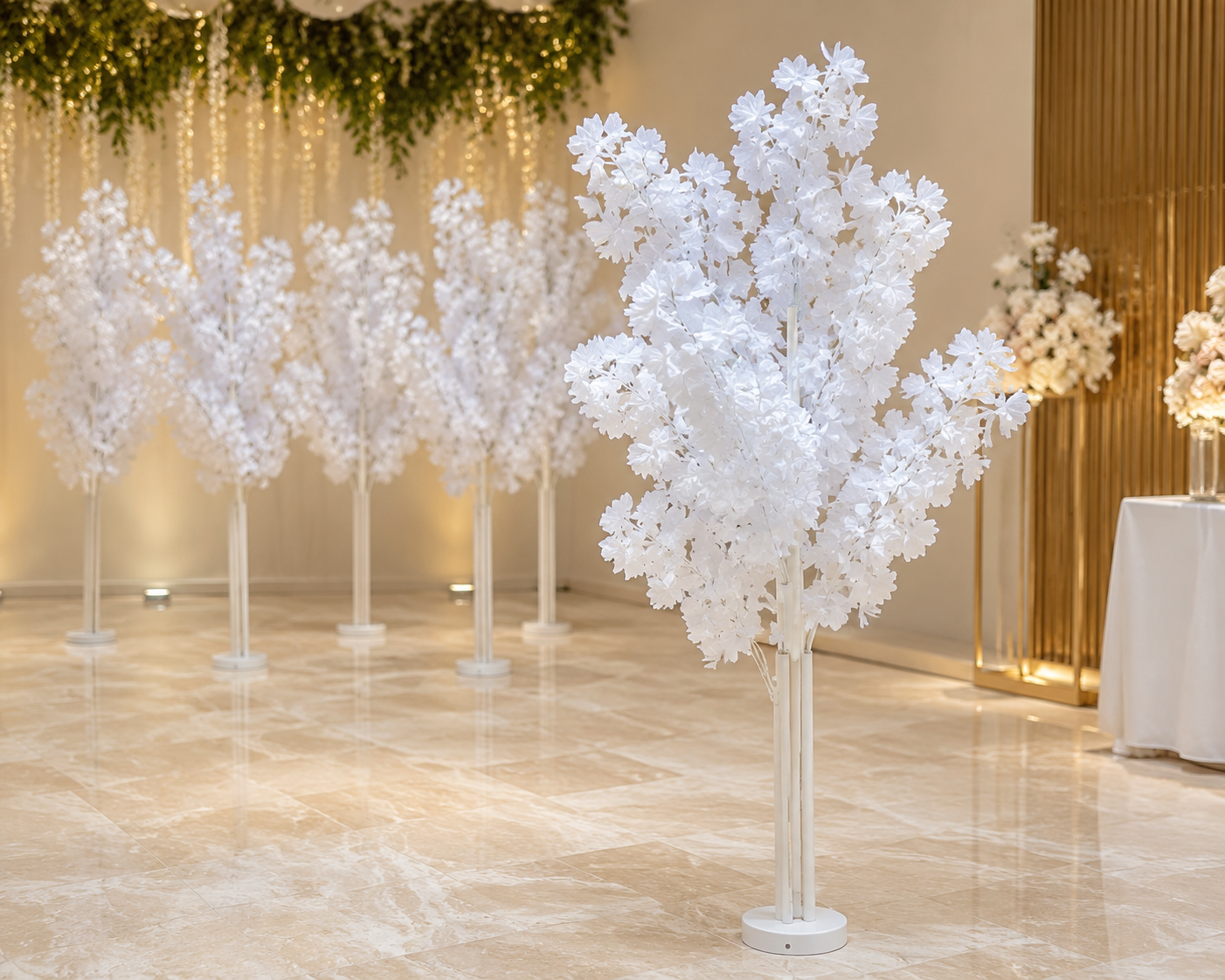 Rental White decorative tree