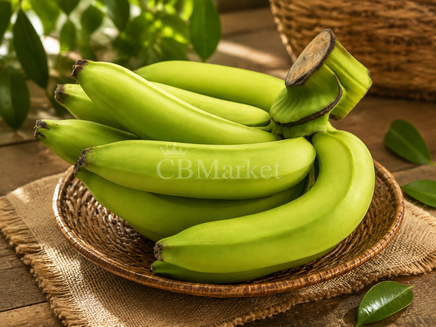 Banane verte