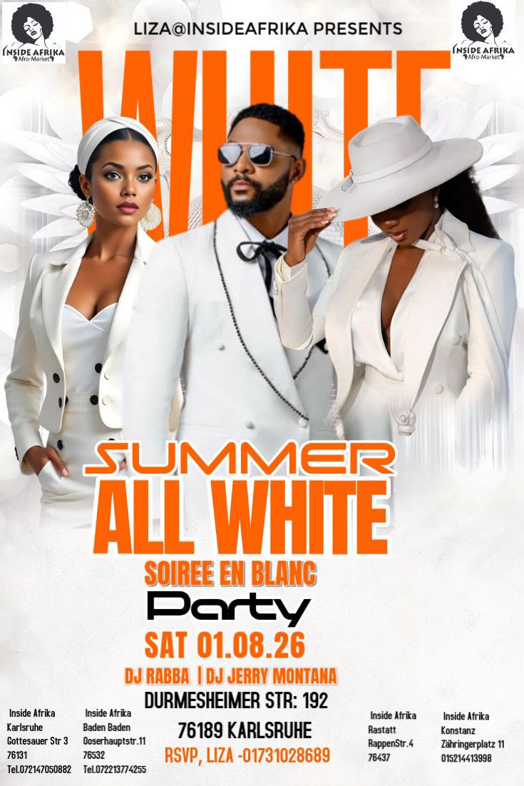 Summer All White Party : Soiree en Blanc à Karlsruhe – 1 août 2026