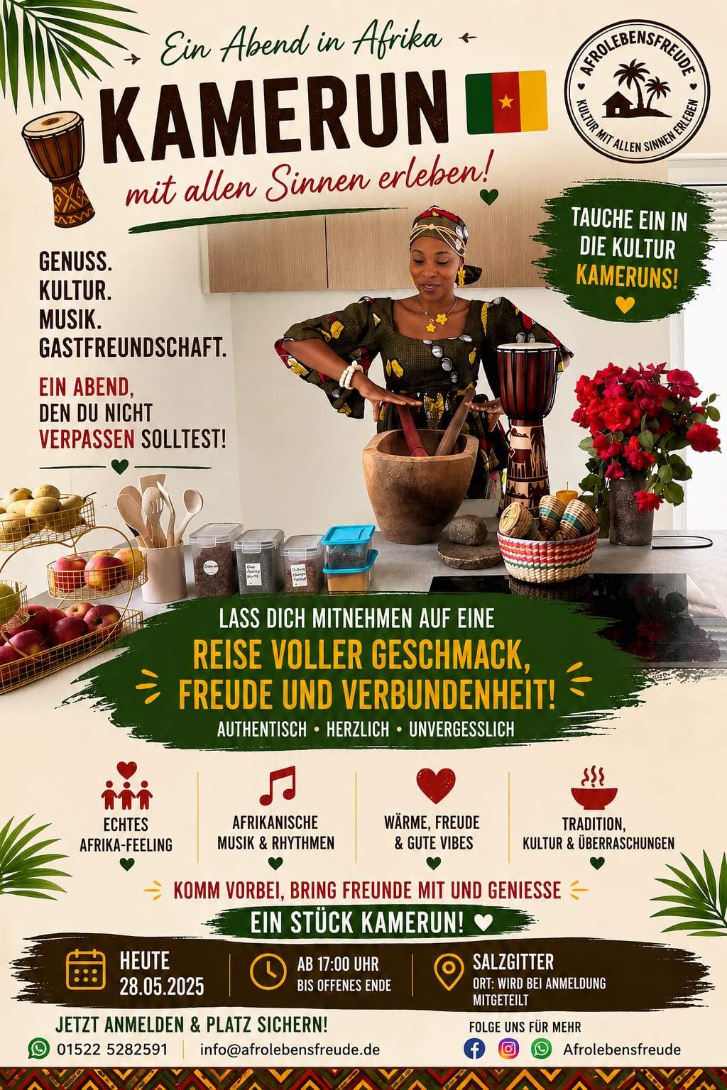 Ein Abend in Afrika in Salzgitter — 28.08.2026