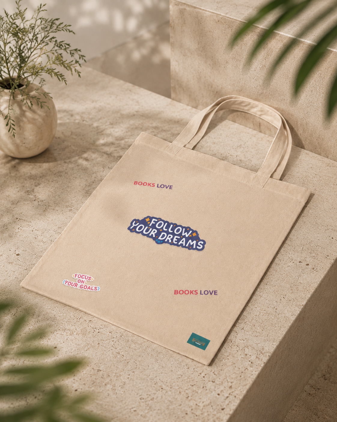 Déléfath Baumwolltasche – Kollektion mit inspirierenden Botschaften ✨