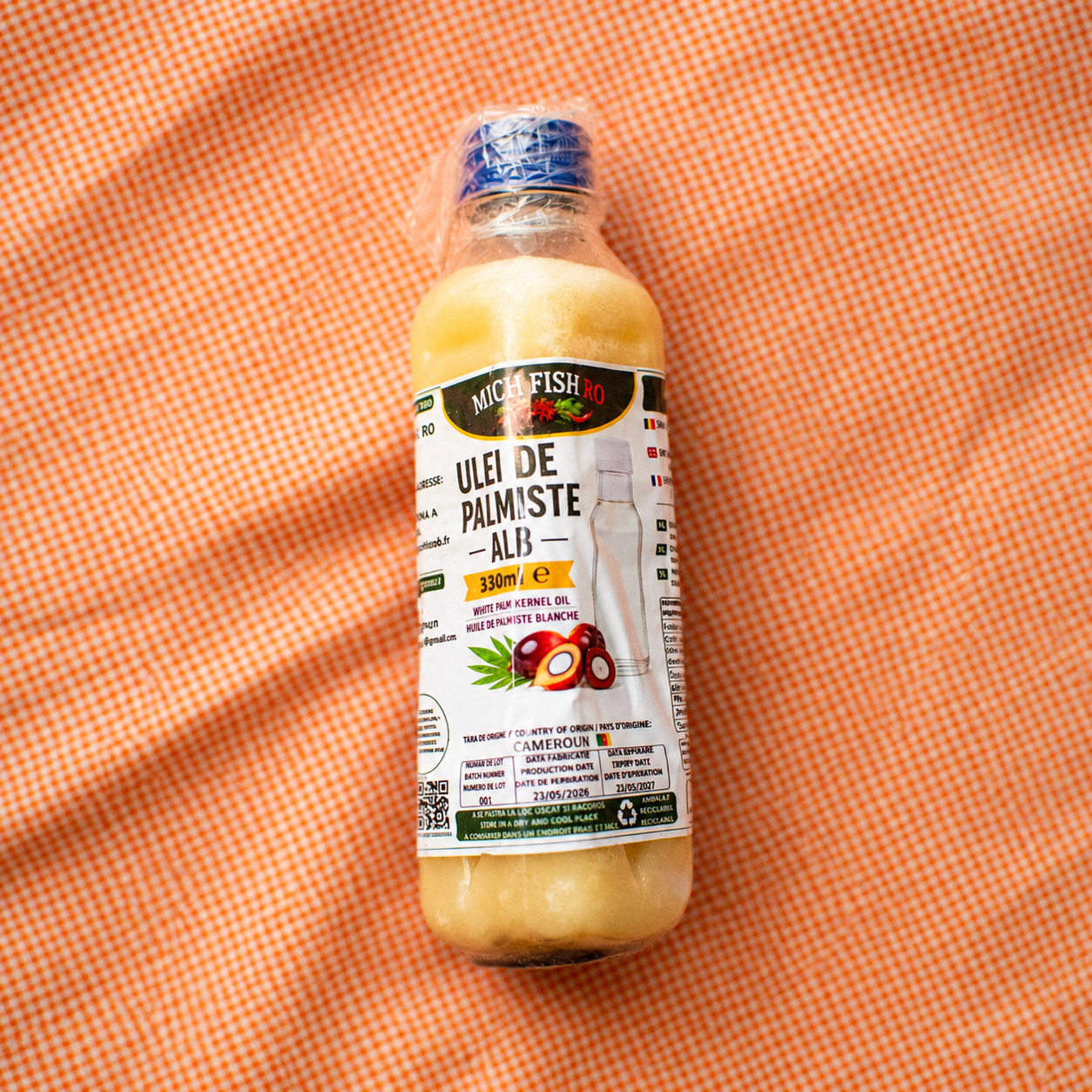 White Palm Kernel Oil 330 ml