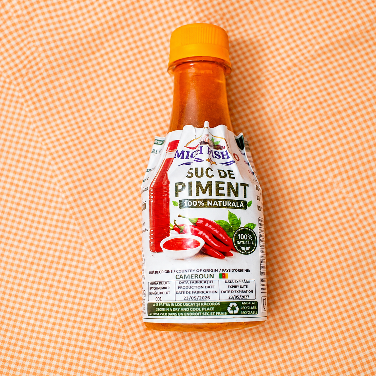 Moungo Hot Pepper Sauce 200 ml