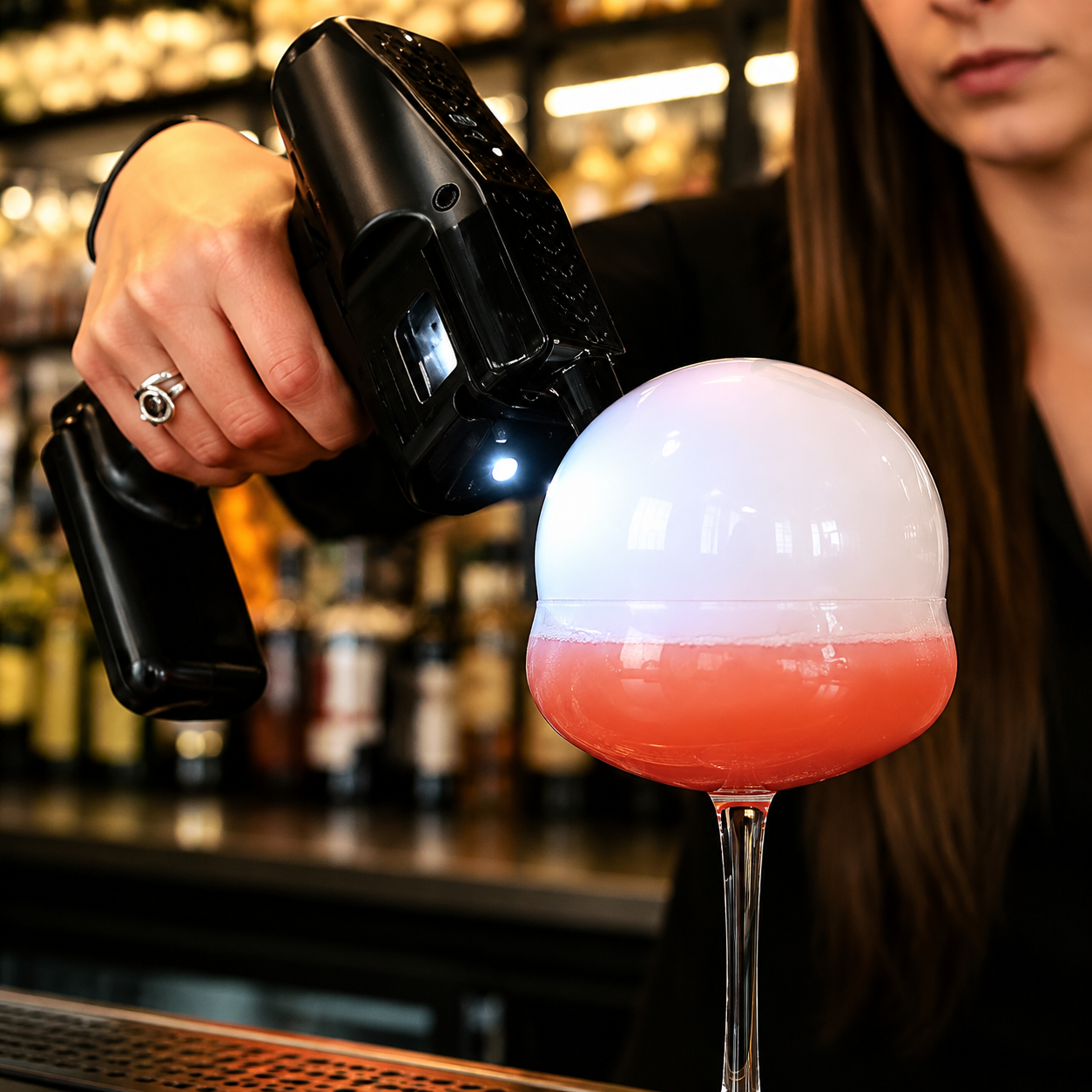Cocktail-Räucherpistole