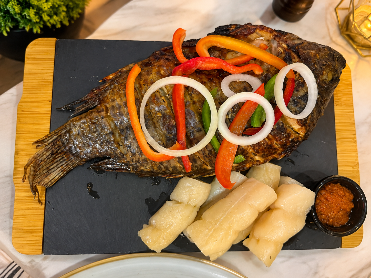 Tilapia Braisé
