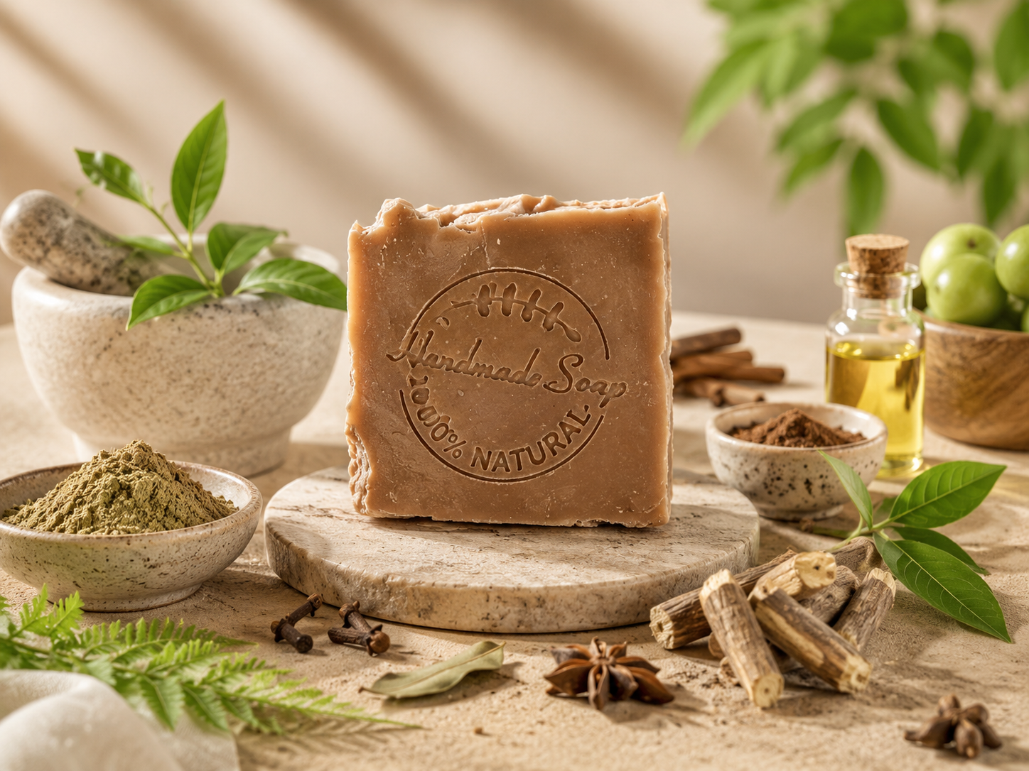 Ayurvedische Seife für alle Hauttypen
