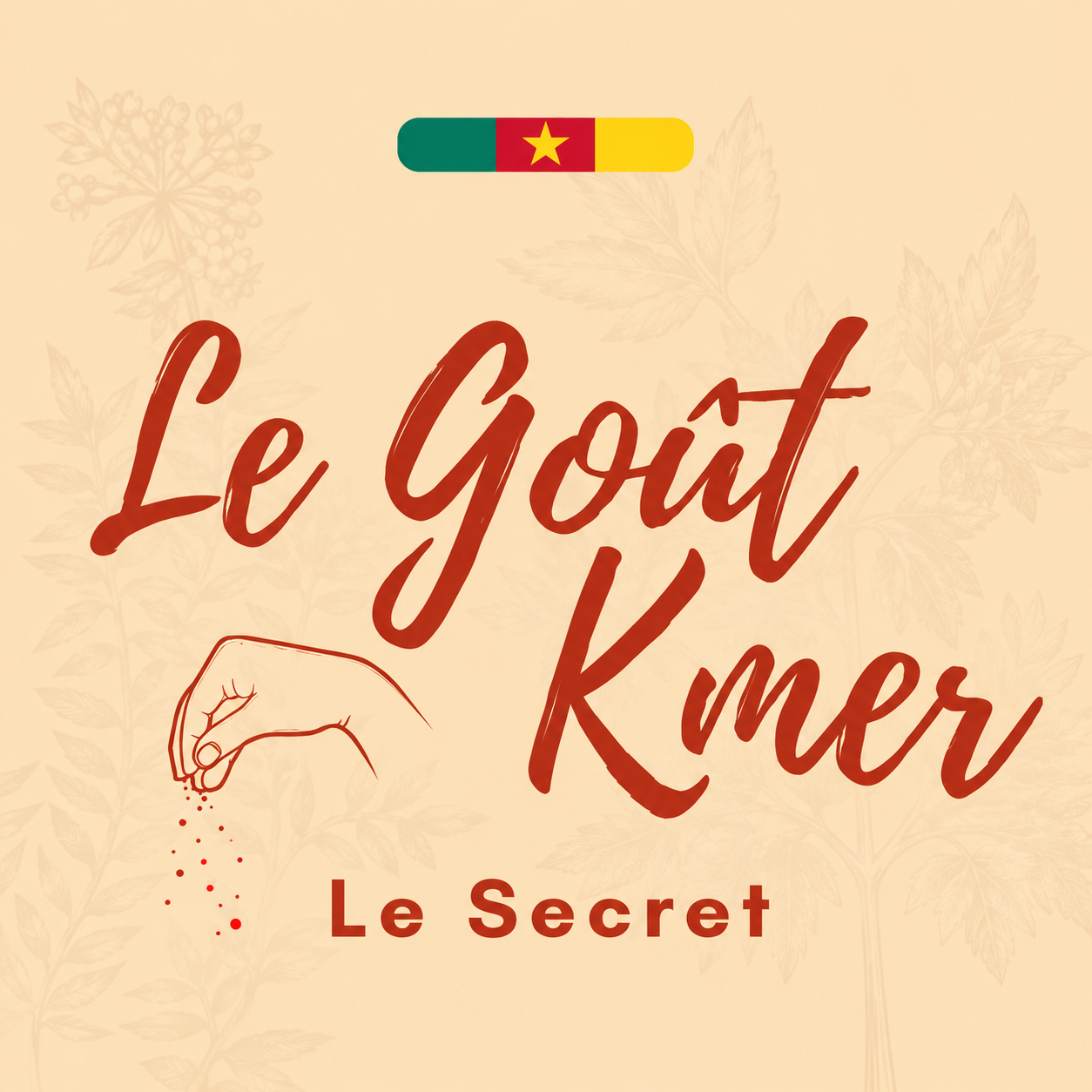 Le Goût Kmer Logo im Quadrat