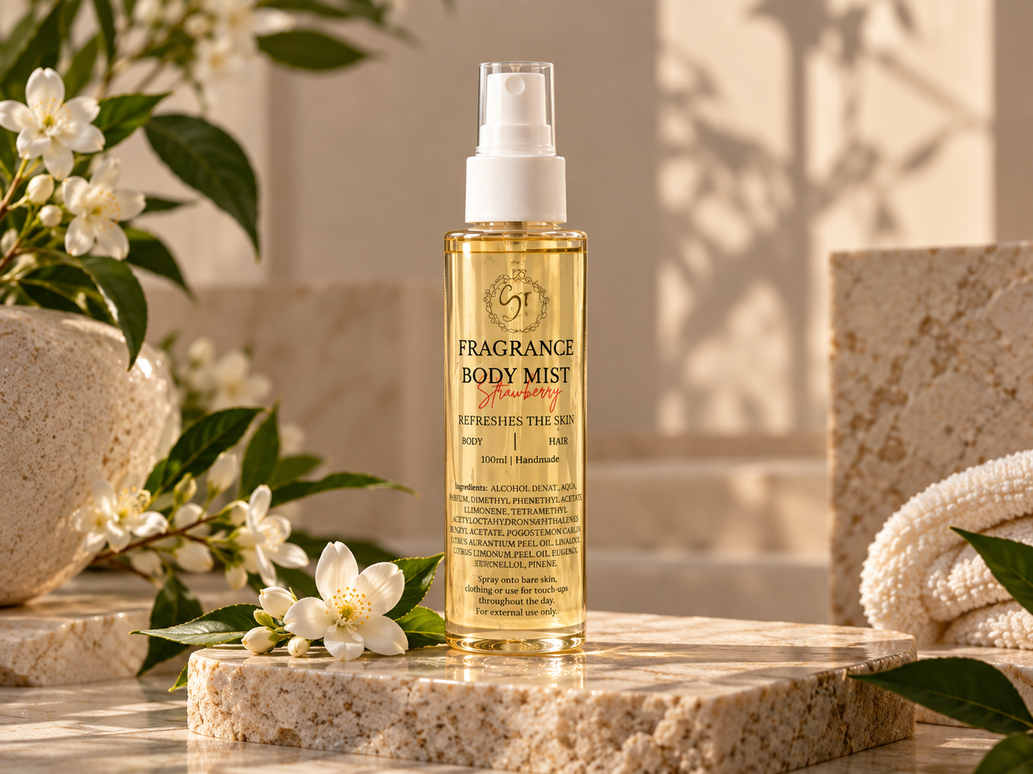 Body & Hair Spray – Erdbeere