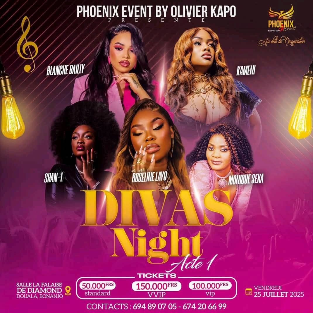 DIVAS NIGHT ACT 1 IN DOUALA