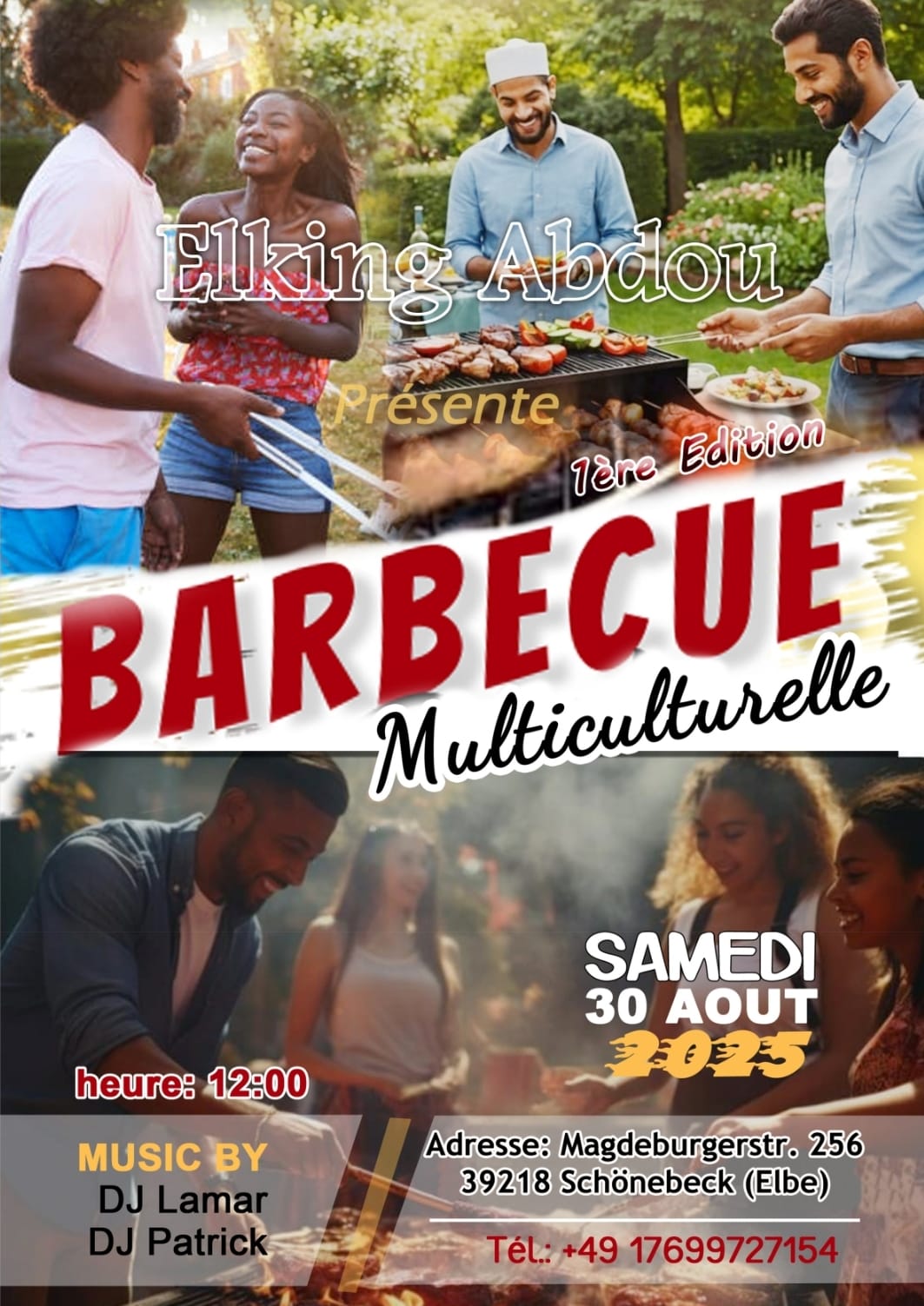 Multikulturelles Barbecue in Schönebeck – Festlich