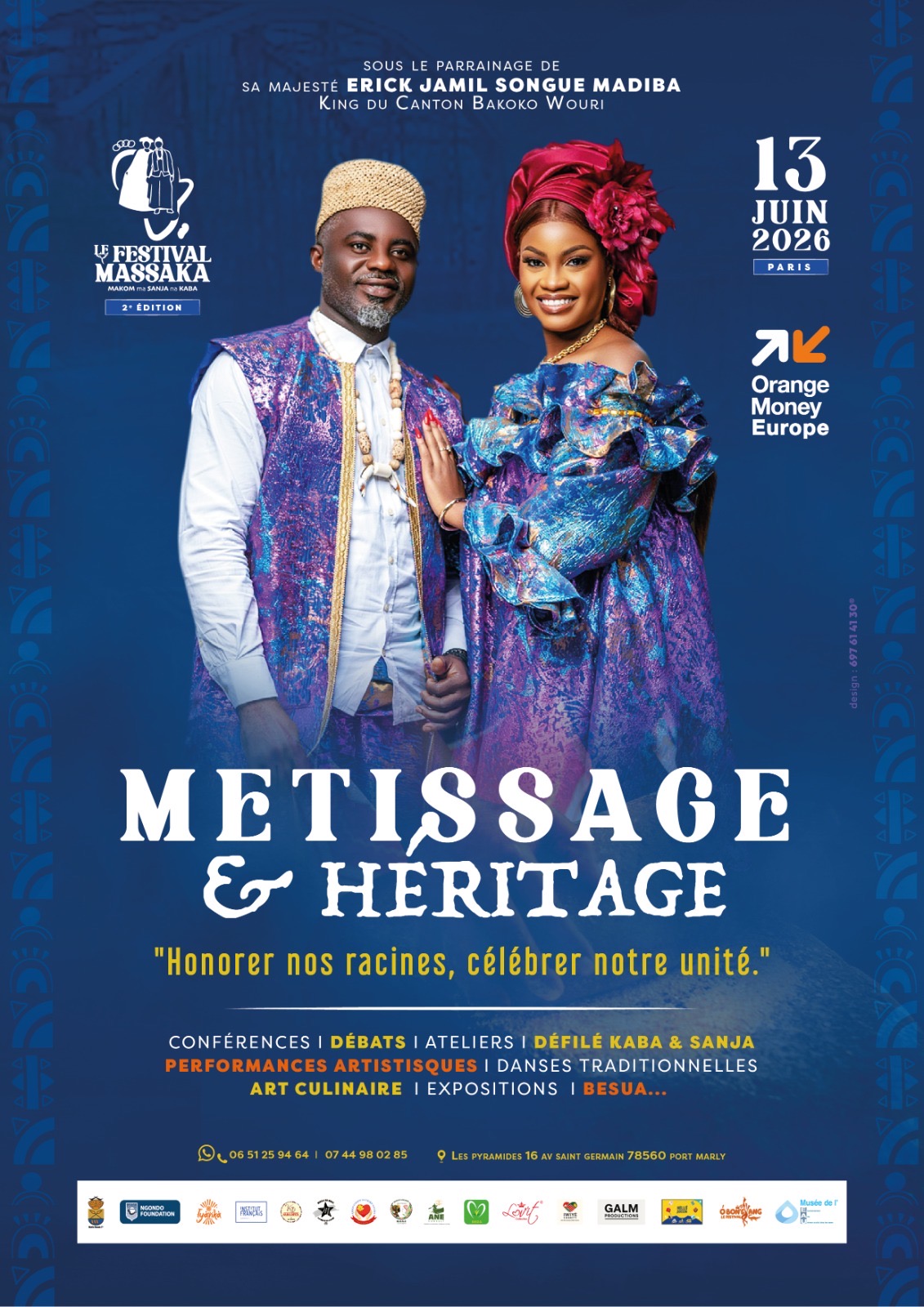 Massaka Festival Metissage & Heritage Paris Juin 2026