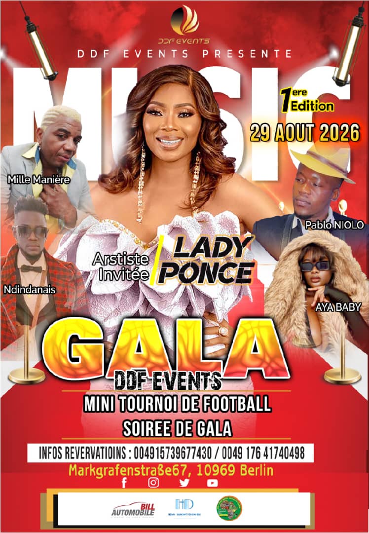 Gala DDF Berlin – Lady Ponce on Aug 29, 2026