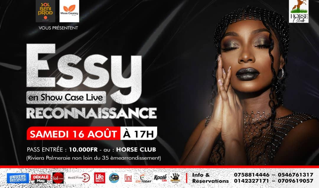 Showcase live d’Essy à Abidjan – Concert Reconnaissance