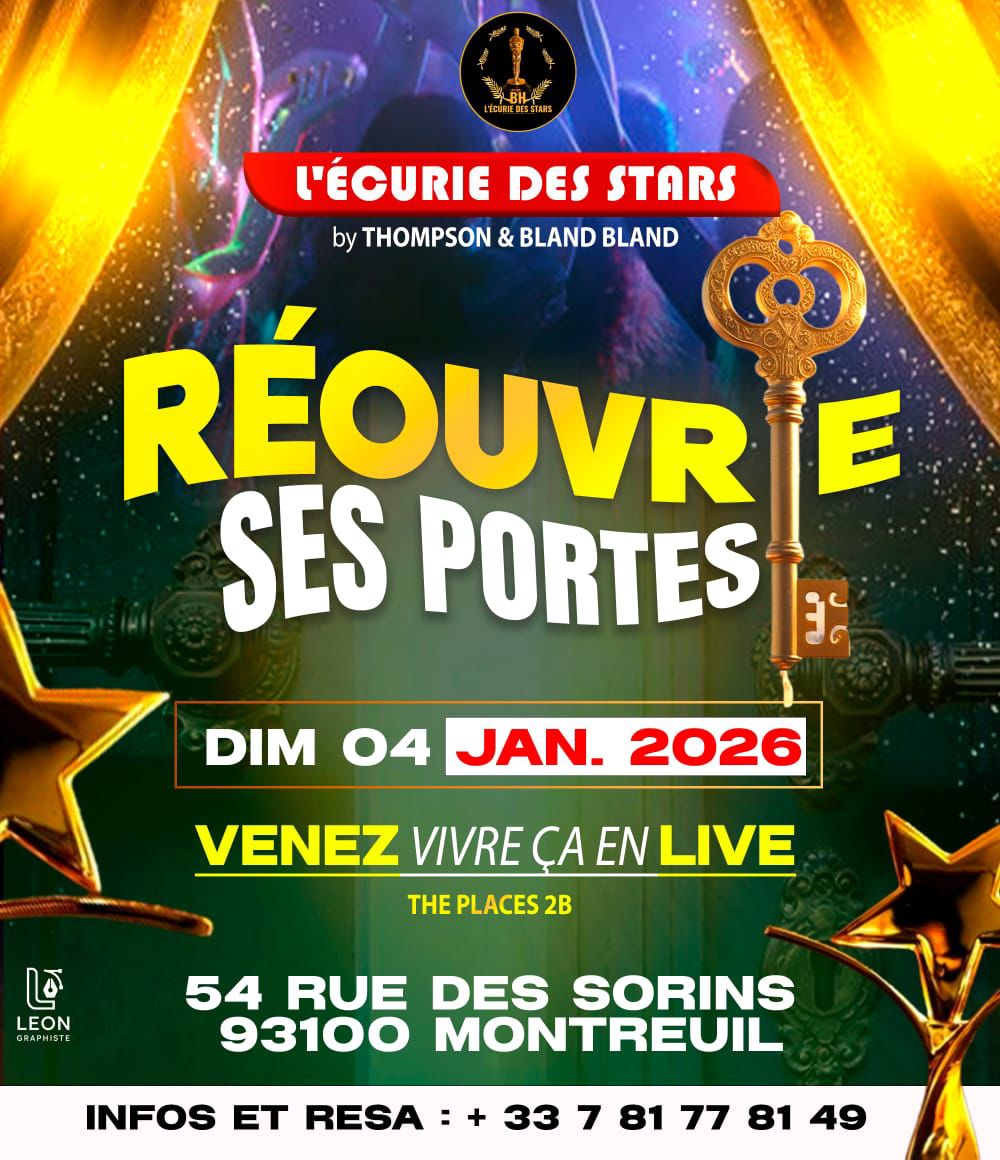 Réouverture L’Écurie des Stars – Montreuil