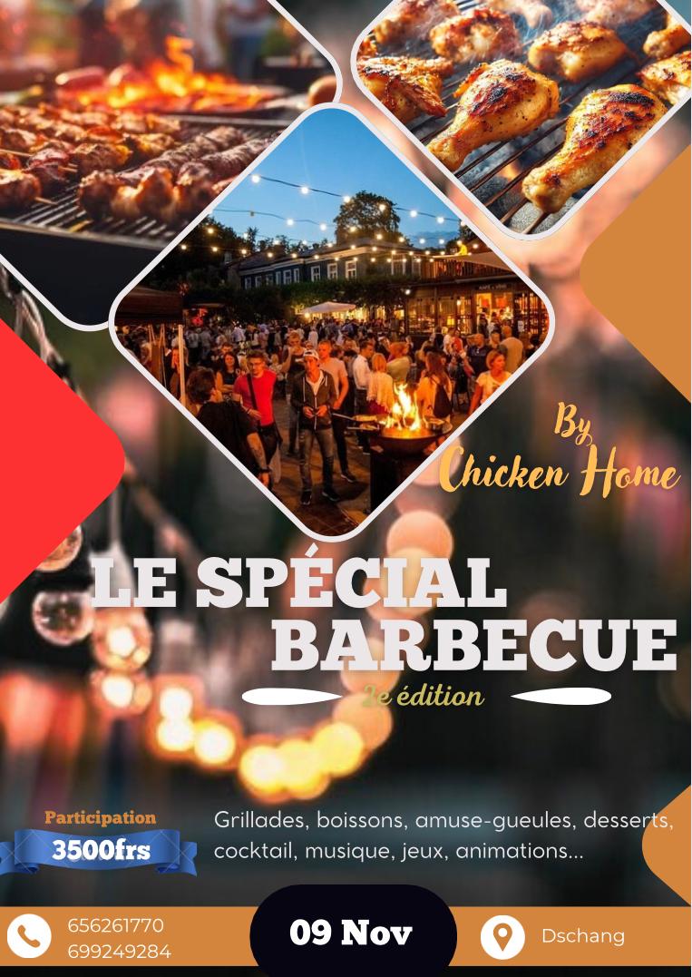 Spécial Barbecue – 2ᵉ édition à Dschang, 9 novembre 2025