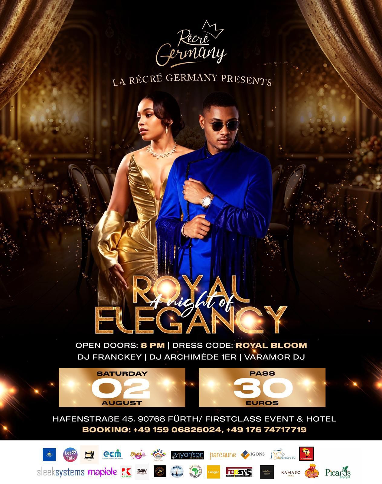 Royal Elegance Night à Fürth