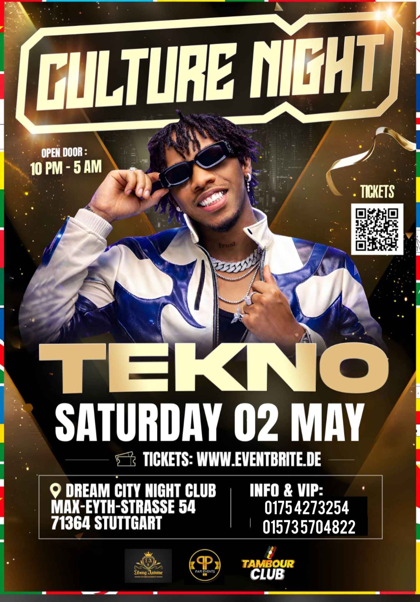 Hero image for Culture Night Stuttgart ft Tekno