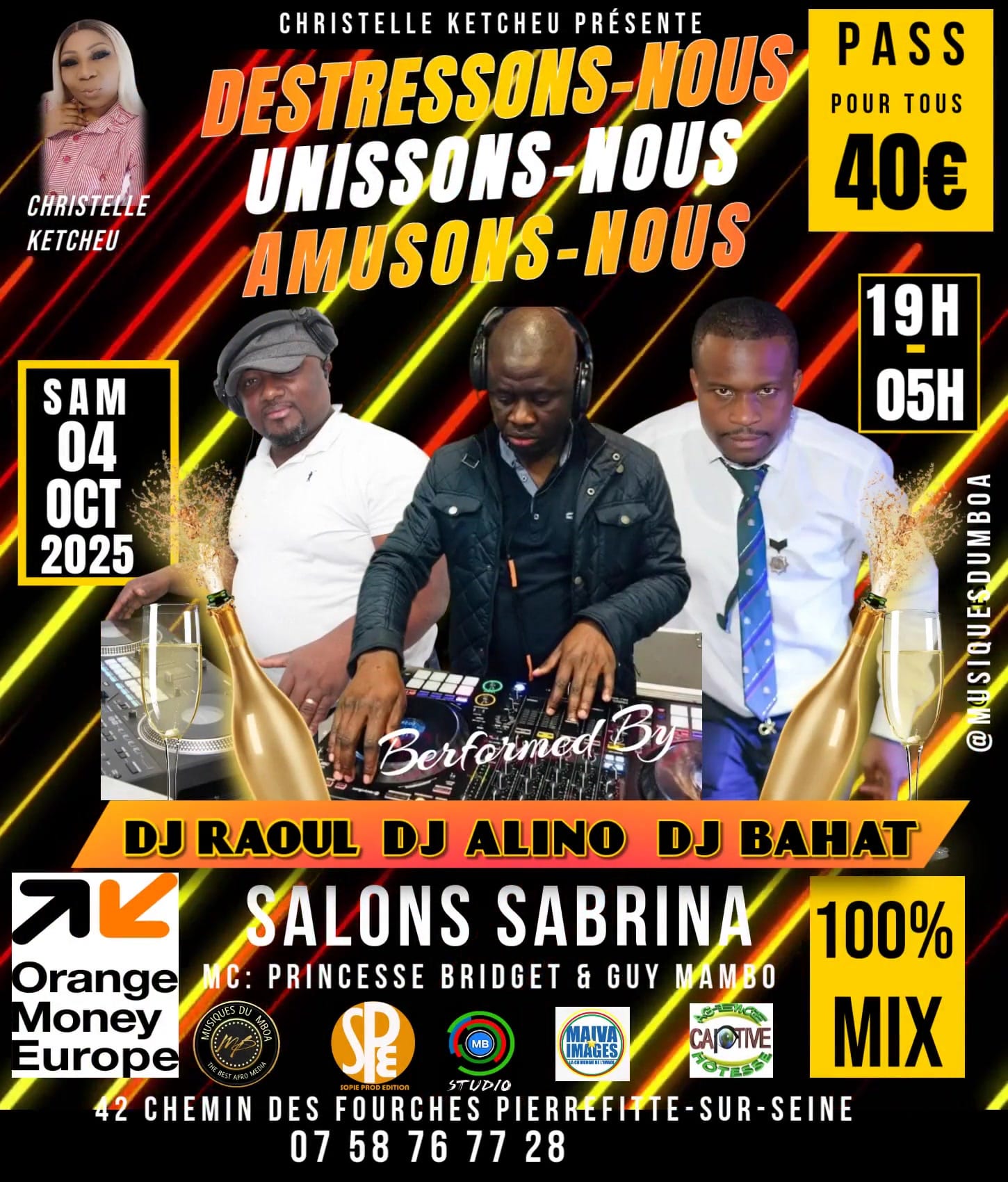 Destressons-Nous, Unissons-Nous, Amusons-Nous