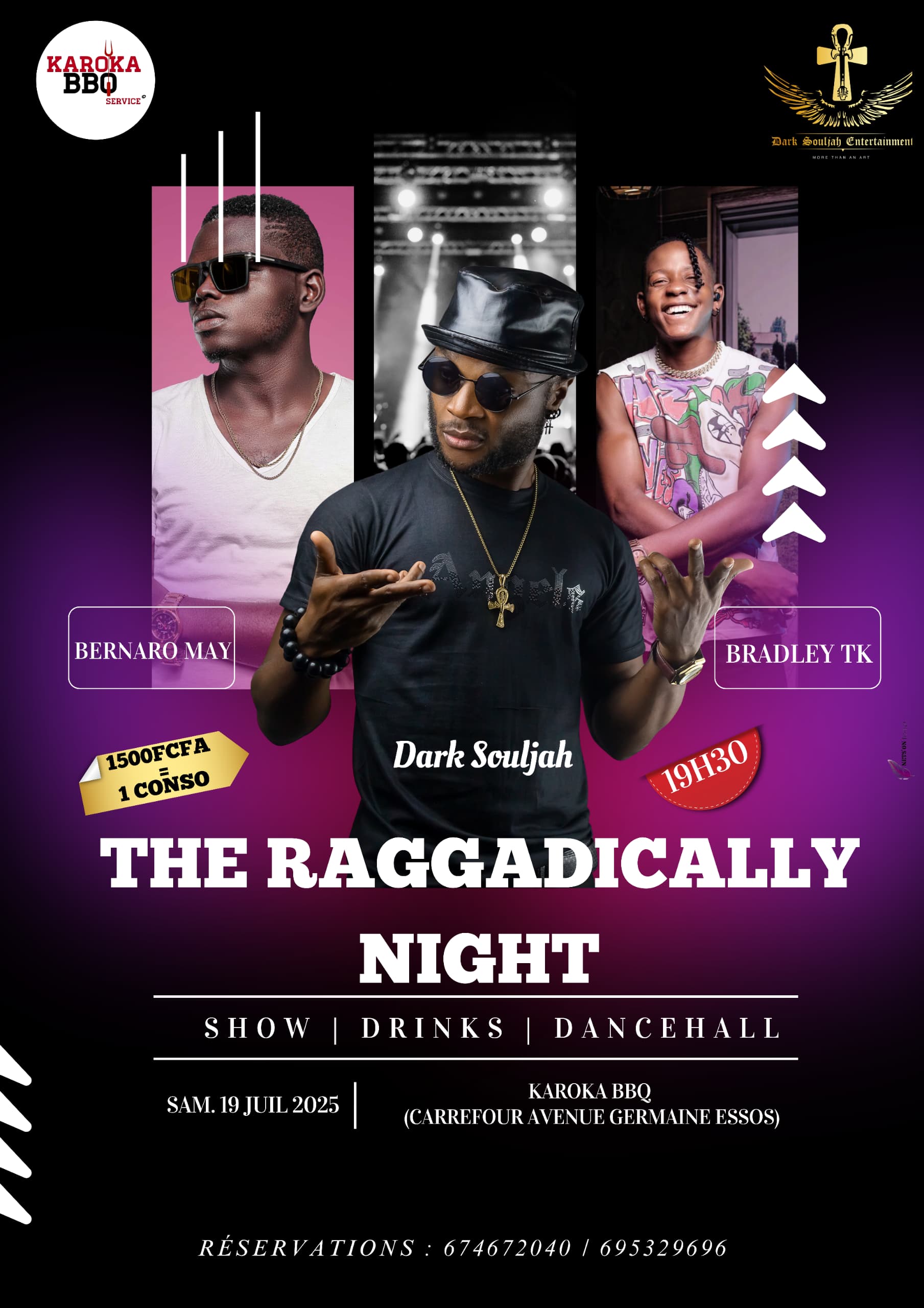Hero-Bild für The Raggadically Night – Dancehall Nacht in Yaoundé