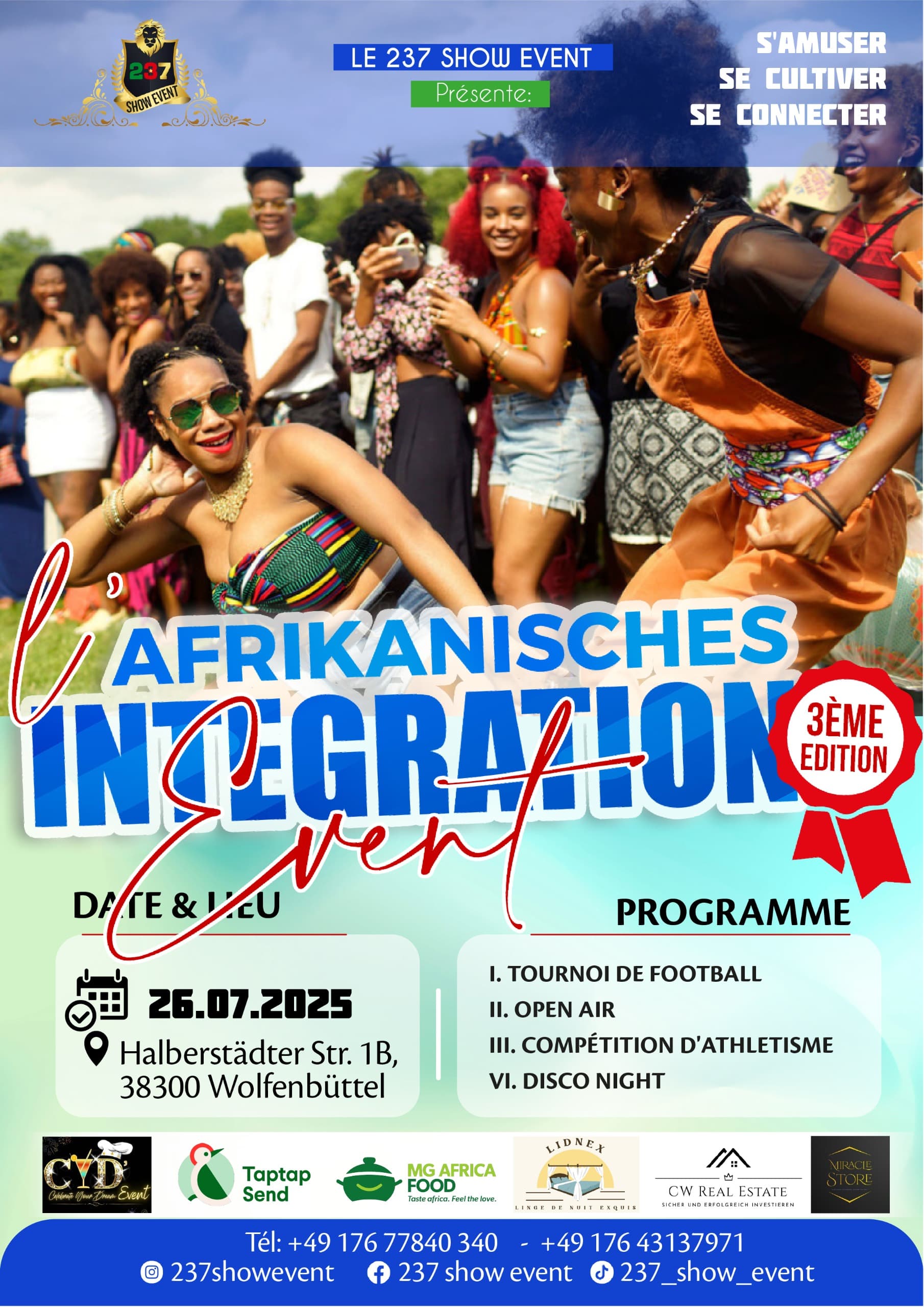 Afrikanisches Integrationsevent à Wolfenbüttel 2025