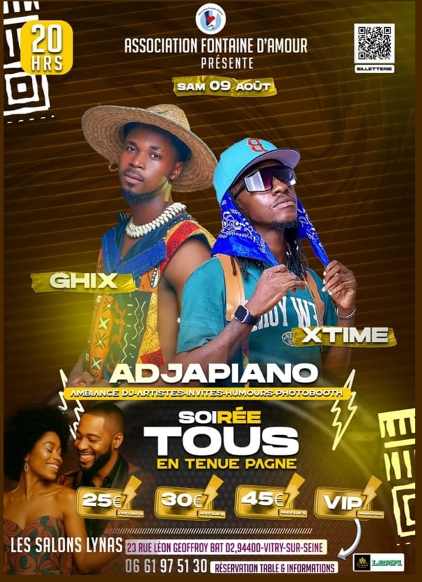 Soirée Tous en Pagne à Vitry‑sur‑Seine