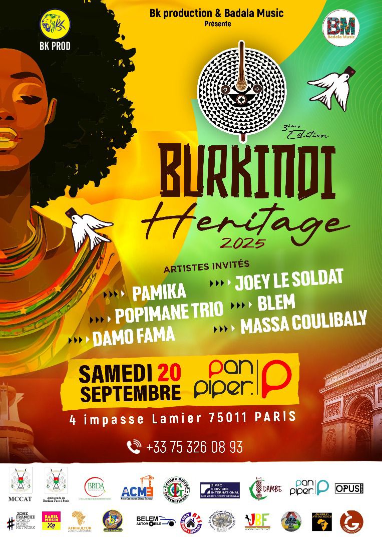 Burkindi Heritage 2025 à Paris – 3e édition