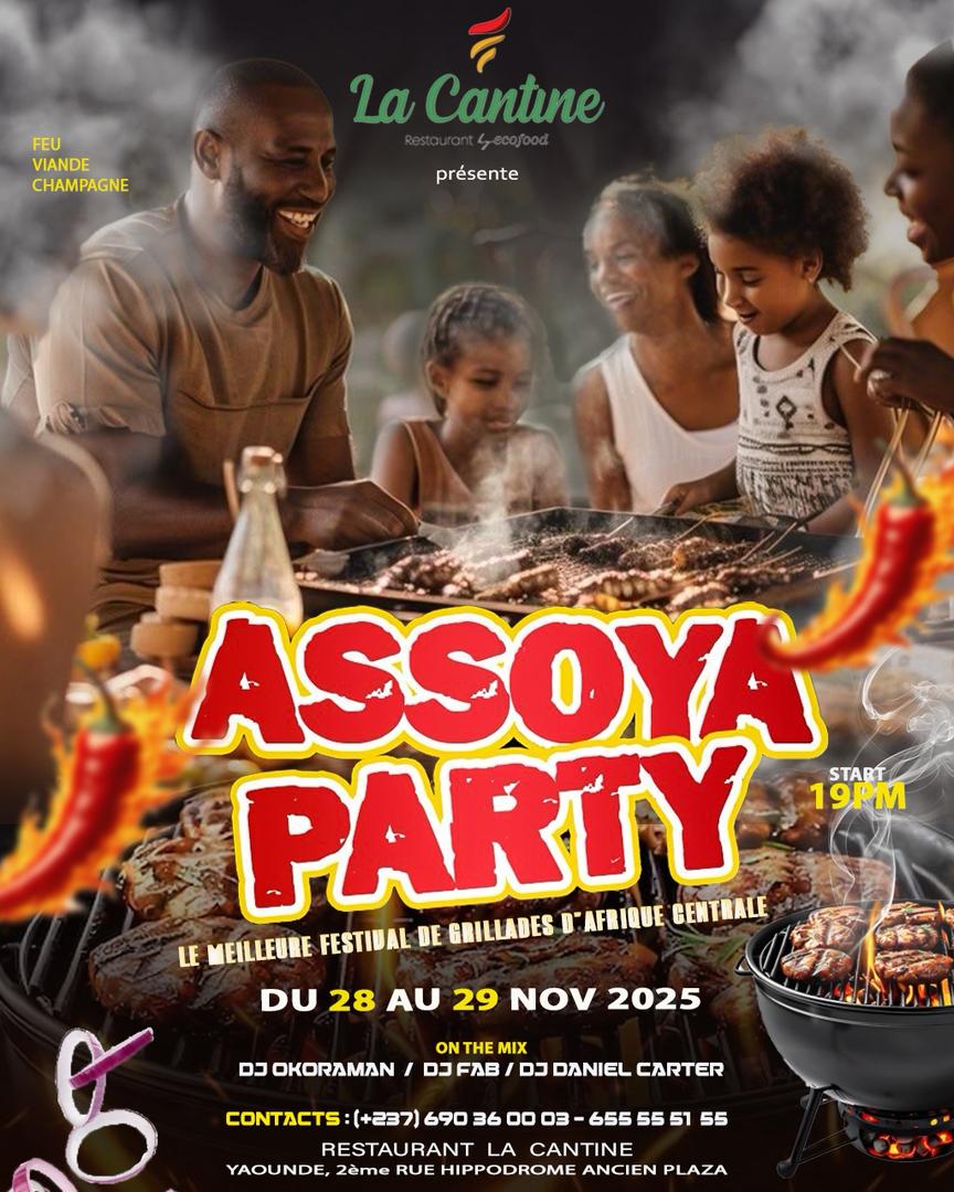 Hero-Bild für Assoya Party 2025: Grillfestival in Zentralafrika in Yaoundé